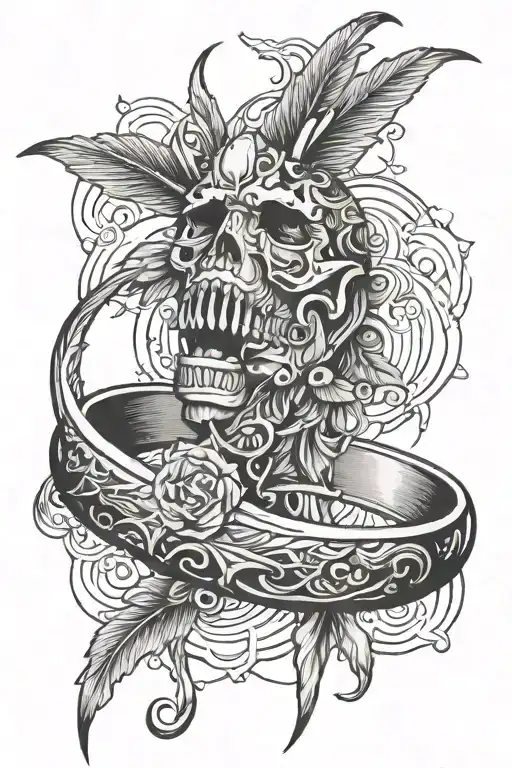 Elden ring tattoo design idea