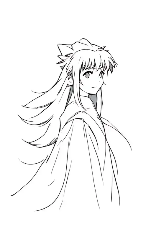 inuyasha tattoo design idea