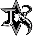 "J&S" star heart shape tattoo design idea