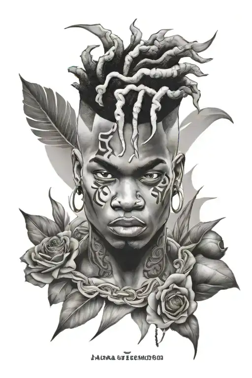 Ajax Amsterdam xxx tentacion, restaurant tattoo design idea