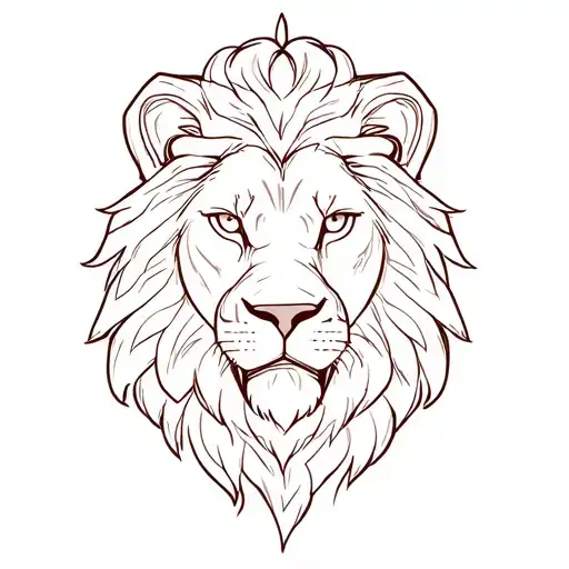 lion real madrid tattoo design idea
