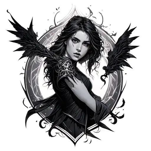 Runas de Shadowhunters tattoo design idea