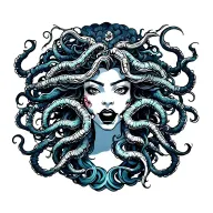 Medusa tattoo design idea