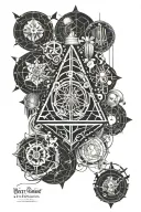 Medicine, science, anatomy, Harry Potter tattoo design idea