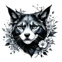 loner tattoo design idea