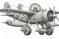 aircraft mechanic tattoo design idea