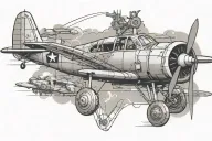 aircraft mechanic tattoo design idea