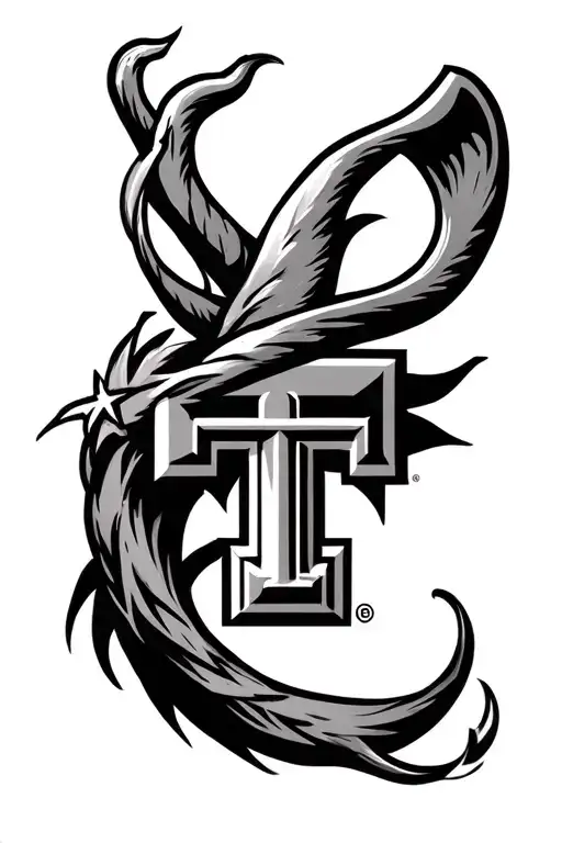 Texas tech themed tattoo tattoo design idea
