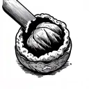 russian dumpling tattoo design idea