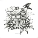 butte cracke tattoo design idea