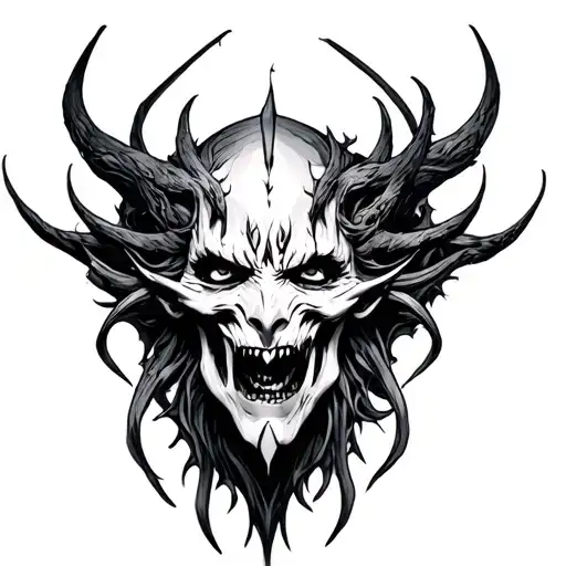 Belial tattoo design idea