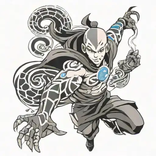 avatar the last air bender tattoo design idea
