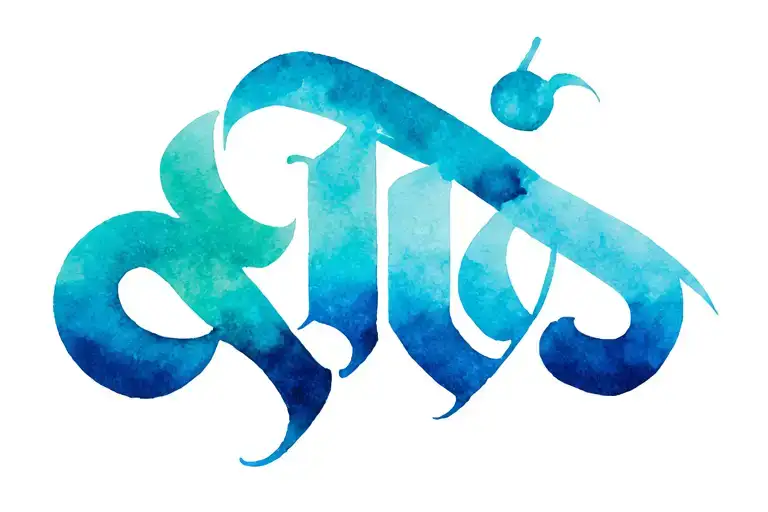 Ambigram tattoo art that reads tattoo design idea