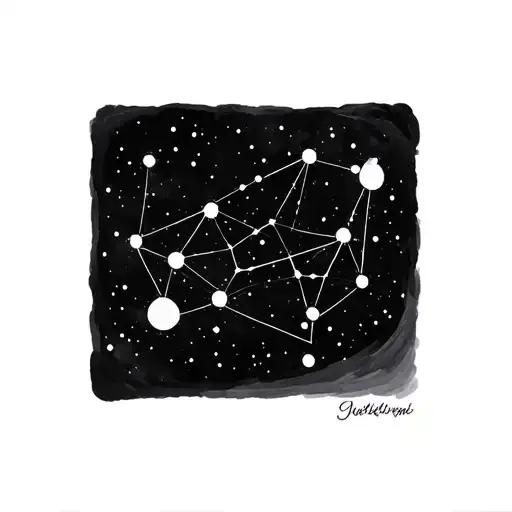 Family Constellation tattoo design idea