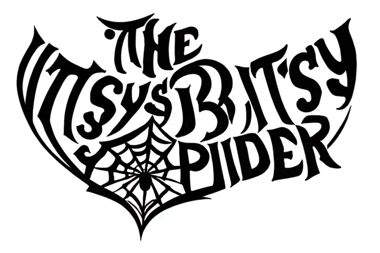 "The Itsy Bitsy Spider" spiderweb with spider neck tattoo tattoo design idea