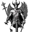 St Florian tattoo design idea