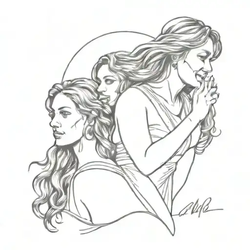 Mamma Mia movie tattoo tattoo design idea