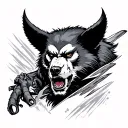 Wolverines tattoo design idea
