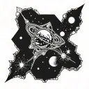astrophysics tattoo design idea