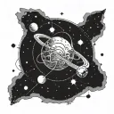 astrophysics tattoo design idea