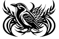 Kookaburra tattoo design idea