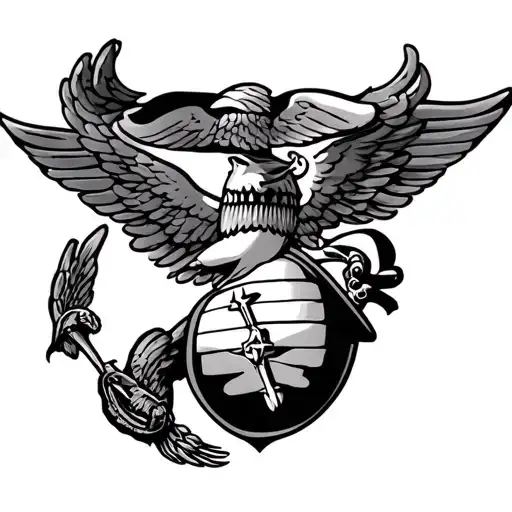 Semper Fi tattoo design idea