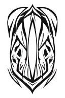 Cherokee Tribal tattoo design idea
