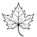 maple leaf morphing tattoo design idea