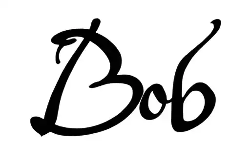 "Bob" tattoo design idea
