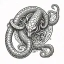 scorpion, snake, death before dishonour tattoo design idea