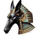 Egyptian gods, Osiris, Anubis egypcian god tattoo design idea