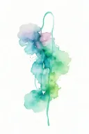 bipolar disorder related imagery tattoo design idea