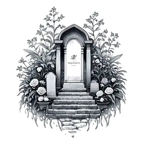 Graves Into Gardens tattoo design idea