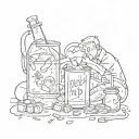 addiction is giving up everything for one thing recovery is giving up one thing for everything  tattoo design idea