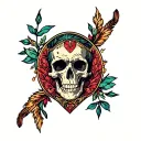 magic the gathering tattoo design idea