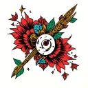 magic the gathering tattoo design idea