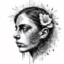 Philosophy and psychology tattoo design idea