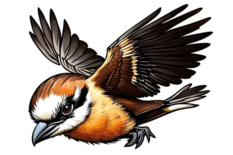 Kookaburra tattoo design idea