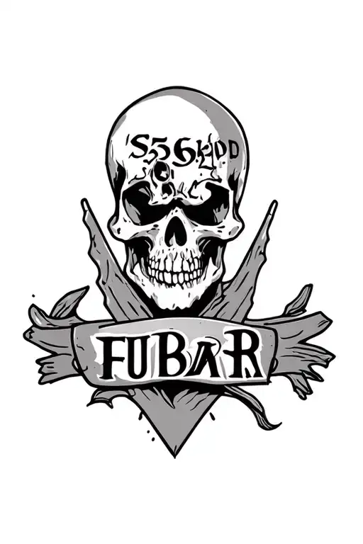 FUBAR 5150 tattoo design idea