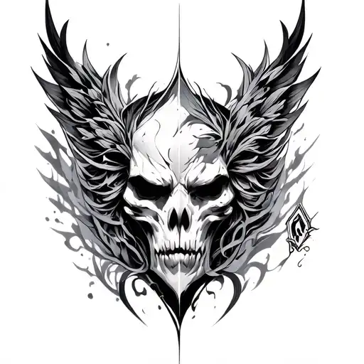 Solo Leveling tattoo design idea