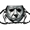 Michael myers face mask tattoo design idea