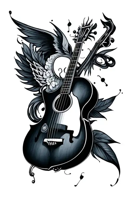 art music perfection  tattoo design idea