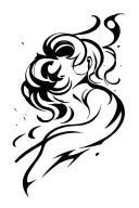 struggle, ambition, victory, beautiful, sexy, successful tattoo design idea