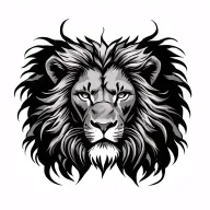 Lion Sin Of Pride tattoo design idea