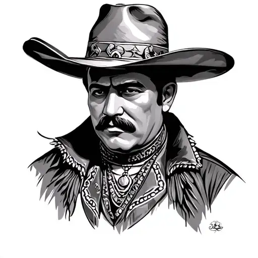 Pancho Villa tattoo design idea