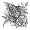 January tattoo design idea