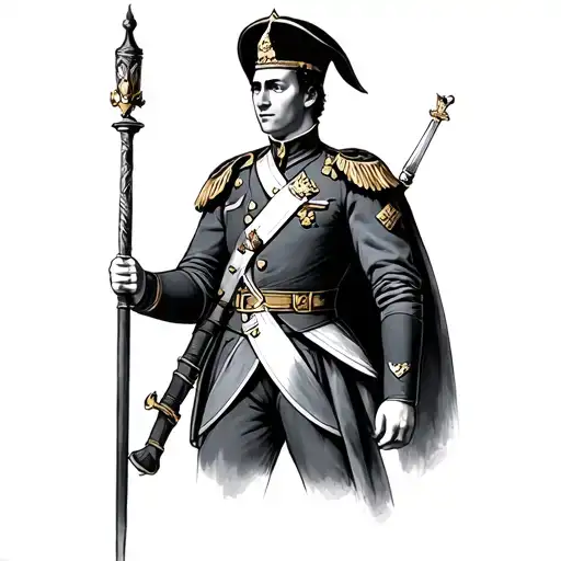 St. George sh 1 uniform tattoo design idea