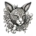 beth is a cunt tattoo design idea