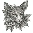 beth is a cunt tattoo design idea