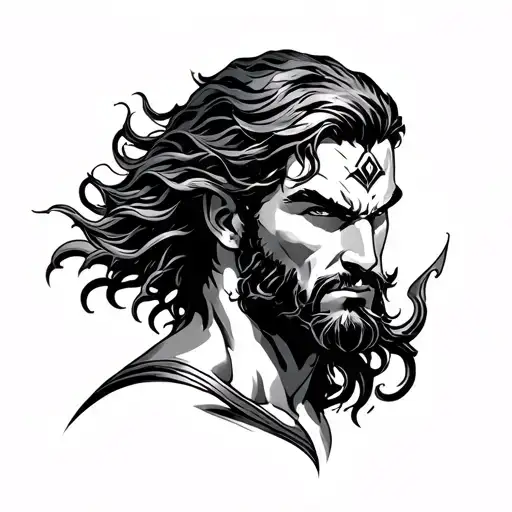 Aquaman tattoo design idea